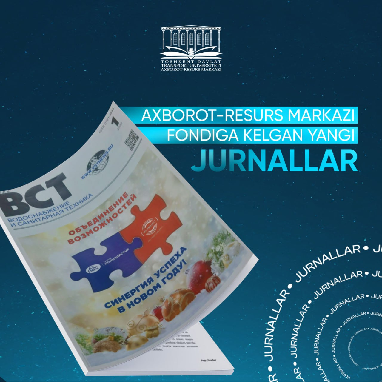 YANGI JURNALLAR (26.06.2023y-01.07.2023y)